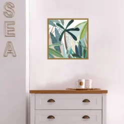 16" X 16" Tropical Rainforest I By Isabelle Z Framed Canvas Wall Art - Amanti Art -Home Decor Series Store GUEST 3db56e99 1fbc 4b8b bf79 c3e9dd2de0e3