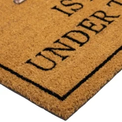 Northlight Key Is Not Under The Mat Coir Outdoor Doormat 18" X 30" -Home Decor Series Store GUEST 3ec0edb0 57b7 49da 8f9c 38b9a794679b