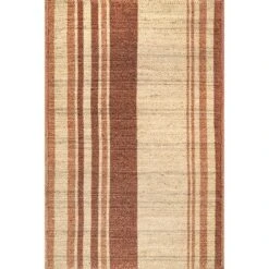 NuLOOM Rubi Braided Stripes Jute Area Rug -Home Decor Series Store GUEST 3efbb6bf 5c29 432c aff4 f57373d116b1