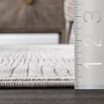 NuLOOM Aspen Vintage Stipe Area Rug 2 NuLOOM Aspen Vintage Stipe Area Rug - Image 2