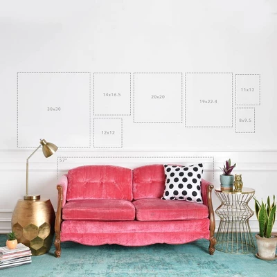 30" X 30" Bree Madden Fading Sea Framed Wall Art - Deny Designs 2 30" X 30" Bree Madden Fading Sea Framed Wall Art - Deny Designs - Image 2