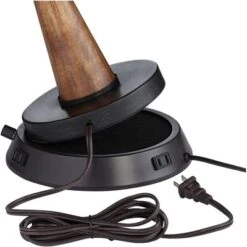 360 Lighting Helene Country Cottage Table Lamp 26" High Cream White Ceramic With Dimmable USB Workstation Base Tan Drum Linen For Living Room Desk 8 360 Lighting Helene Country Cottage Table Lamp 26" High Cream White Ceramic With Dimmable USB Workstation Base Tan Drum Linen For Living Room Desk -Home Decor Series Store GUEST 41c5ffa2 ce2c 4bcb 91c4 6647179648af