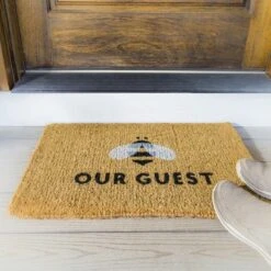 Evergreen Bee Our Guest Woven Back Indoor Outdoor Natural Coir Doormat 1'6"x2'6" Multicolored 10 Evergreen Bee Our Guest Woven Back Indoor Outdoor Natural Coir Doormat 1'6"x2'6" Multicolored -Home Decor Series Store GUEST 450c6ad5 77d3 47ef bb1a f89f7f516869