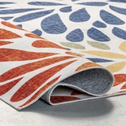 NuLOOM McEwen Bohemian Floral Machine Washable Area Rug 17 NuLOOM McEwen Bohemian Floral Machine Washable Area Rug -Home Decor Series Store GUEST 45621ebc 5bec 4df8 a517 3d5cac29a44c