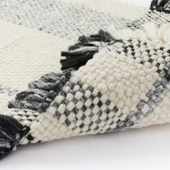 Laurelhurst Indoor/Outdoor Plaid Rug Black/White - Threshold™ Designed With Studio McGee -Home Decor Series Store GUEST 47457b71 5c9b 42df 87fc 530893609812