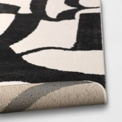 Abstract Inkblot Rug Black/White - Threshold™ -Home Decor Series Store GUEST 4794689c 040b 444b b960 d50b9ba49a0e