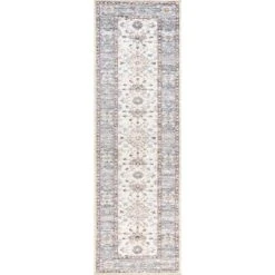 NuLOOM Gemma Machine Washable Transitional Floral Area Rug 22 NuLOOM Gemma Machine Washable Transitional Floral Area Rug -Home Decor Series Store GUEST 47c75c69 7927 4f34 8e85 4a15d002d279