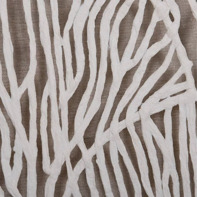 Coastal Coral Reef Rice Paper Shadow Box Wall Art Brown - StyleCraft 3 Coastal Coral Reef Rice Paper Shadow Box Wall Art Brown - StyleCraft - Image 3