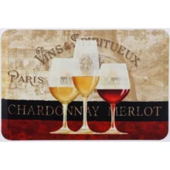 Paris Wine Designer Chef Oil & Stain Resistant Anti-Fatigue Kitchen Floor Mat 7 Paris Wine Designer Chef Oil & Stain Resistant Anti-Fatigue Kitchen Floor Mat -Home Decor Series Store GUEST 4891a61b 9df1 455a b3ee 94eb2944e013