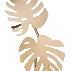 Glam Leaves Wall Decor Gold - CosmoLiving By Cosmopolitan -Home Decor Series Store GUEST 49967121 7479 4caf 8bb5 2907dc0b4aea