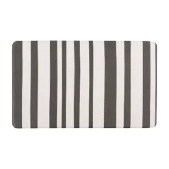World Rug Gallery Contemporary Striped Anti-Fatigue Standing Mat -Home Decor Series Store GUEST 49ae0d4a 8ccb 4015 9883 1b28fe41d7bb