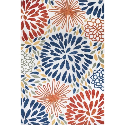 NuLOOM McEwen Bohemian Floral Machine Washable Area Rug 13 NuLOOM McEwen Bohemian Floral Machine Washable Area Rug - Image 13