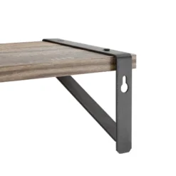 3pc Capri Wall Shelf Set With Brackets Black/Rustic - Danya B. 10 3pc Capri Wall Shelf Set With Brackets Black/Rustic - Danya B. -Home Decor Series Store GUEST 4c9500a5 7e56 4fce b703 8db116cadd59