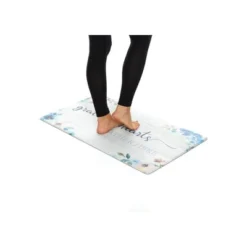 J&V TEXTILES 20" X 39" Comfort Collection Anti-Fatigue Kitchen Floor Mat (Grateful Hearts Gather)