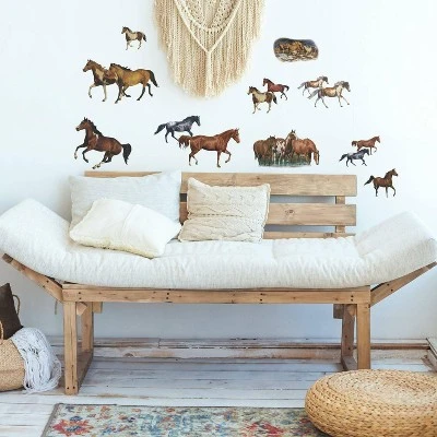 Wild Horses Peel And Stick Wall Decal - RoomMates 2 Wild Horses Peel And Stick Wall Decal - RoomMates - Image 2