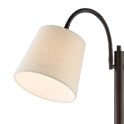 360 Lighting Modern Floor Lamp 56" Tall Dark Bronze Twin Arm Adjustable Gooseneck Neutral Cotton Drum Shade For Living Room Reading Bedroom 10 360 Lighting Modern Floor Lamp 56" Tall Dark Bronze Twin Arm Adjustable Gooseneck Neutral Cotton Drum Shade For Living Room Reading Bedroom -Home Decor Series Store GUEST 5258fdca d219 4c8e a937 be96fdcebb4f