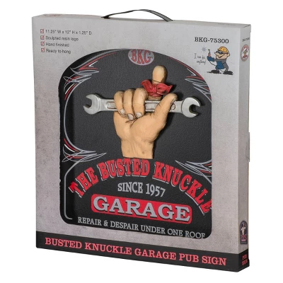 Pub Decorative Accent Sign - The Busted Knuckle Garage 1 Pub Decorative Accent Sign - The Busted Knuckle Garage