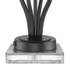 360 Lighting Heather Modern Accent Table Lamps Set Of 2 With Square Risers 22 1/2" High Iron USB And AC Power Outlet In Base Off White Glass For Desk 7 360 Lighting Heather Modern Accent Table Lamps Set Of 2 With Square Risers 22 1/2" High Iron USB And AC Power Outlet In Base Off White Glass For Desk -Home Decor Series Store GUEST 540fc094 2743 40d9 896a 91bf2d75d8ab