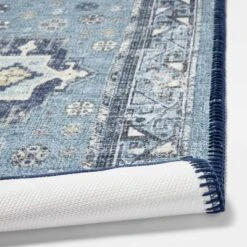 Vintage Persian Medallion Kitchen Rug Blue - Threshold™ -Home Decor Series Store GUEST 542826fe 714b 49ea bc14 c43a2adfca20