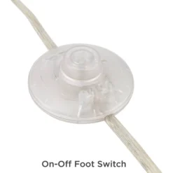 360 Lighting Cora Modern Arc Floor Lamp Standing 72" Tall Brushed Nickel Metal White Linen Drum Shade For Living Room Reading Bedroom Office House -Home Decor Series Store GUEST 5731152f 6de0 4f27 8078 7b33919aa9eb