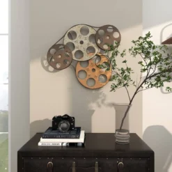 Metal Film Reels Wall Decor - Olivia & May -Home Decor Series Store GUEST 590e2581 4575 48de 81db 13ac20a472e8