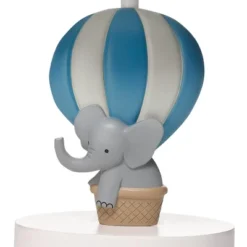 Bedtime Originals Up Up & Away Hot Air Balloon Nursery Lamp With Shade And Bulb