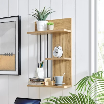 33" X 11.8" Seville Utility Ledge Wall Shelf - Danya B. 2 33" X 11.8" Seville Utility Ledge Wall Shelf - Danya B. - Image 2