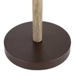 Franklin Iron Works Plymouth Rustic Farmhouse Torchiere Floor Lamp With Side Lights 72" Tall Bronze Faux Wood Mica Shade For Living Room Reading House -Home Decor Series Store GUEST 5a6f0769 aed2 411d be62 e080d6978c93