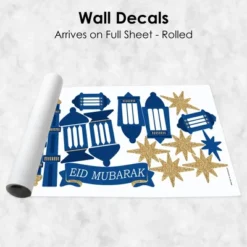 Big Dot Of Happiness Ramadan - Peel And Stick Eid Mubarak Vinyl Wall Art Stickers - Wall Decals - Set Of 20 -Home Decor Series Store GUEST 5afc830a 3a52 4d9b b8a5 5ea441483e87
