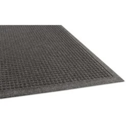 3'x10' Rectangle Solid Plastic Floor Mat Black - Guardian -Home Decor Series Store GUEST 5c3dbb60 cdf2 4de3 81ff 8f2f0f0df64e