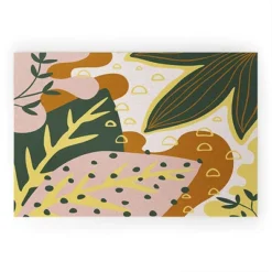Alisa Galitsyna Floral Magic III Welcome Mat - Society6 -Home Decor Series Store GUEST 5dd9a7c7 cd16 4ad3 990e 536590d8f215
