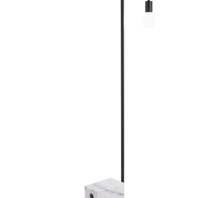 Lilias Floor Lamp (Includes LED Light Bulb) Black - ZM Home 4 Lilias Floor Lamp (Includes LED Light Bulb) Black - ZM Home - Image 4