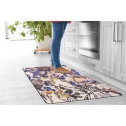 World Rug Gallery Modern Bright Flowers Anti Fatigue Standing Mat -Home Decor Series Store GUEST 611ce2b5 47be 44e4 b021 d80a7bb69fbf