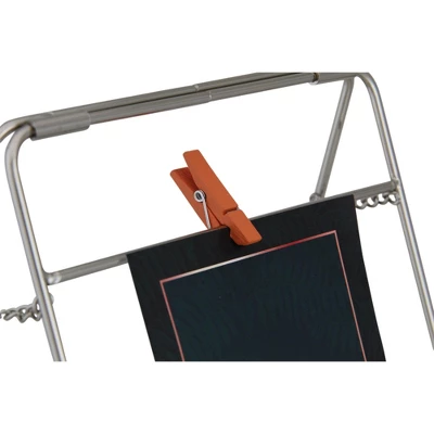 Northlight 9.75" Contemporary Clip On 4" X 6" Photo Picture Frame - Silver 3 Northlight 9.75" Contemporary Clip On 4" X 6" Photo Picture Frame - Silver - Image 3