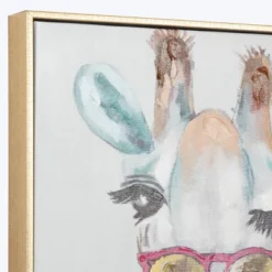 Canvas Giraffe Framed Wall Art With Gold Frame - CosmoLiving By Cosmopolitan -Home Decor Series Store GUEST 626077b3 f820 4ba0 b95b b1026beab655