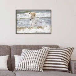 23" X 16" Camargue Horse In The Surf By Ellen Goff Danita Delimont Framed Canvas Wall Art - Amanti Art 13 23" X 16" Camargue Horse In The Surf By Ellen Goff Danita Delimont Framed Canvas Wall Art - Amanti Art -Home Decor Series Store GUEST 639acc36 6e93 413e a22c a731ce1cf769