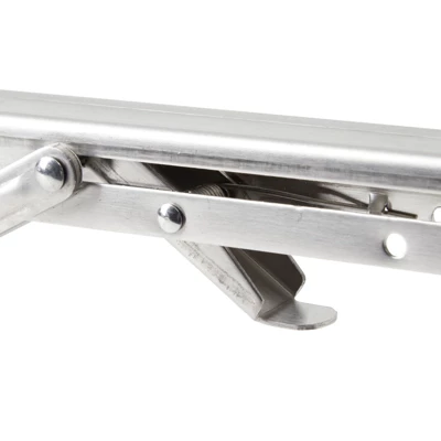 Built Industrial 2 Pack Folding L Wall Shelf Bracket, 14 Inch Collapsible Hardware With Locking Hinge For Garage Shelves, Holds 140lbs 6 Built Industrial 2 Pack Folding L Wall Shelf Bracket, 14 Inch Collapsible Hardware With Locking Hinge For Garage Shelves, Holds 140lbs - Image 6