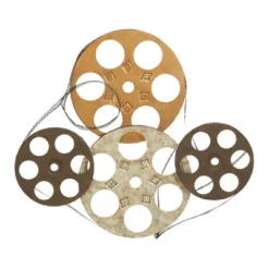 Metal Film Reels Wall Decor - Olivia & May -Home Decor Series Store GUEST 652c17f2 9466 4ee6 81df fd4ff06402ec