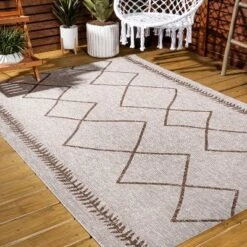 Derya Diamond Trellis Indoor/Outdoor Area Rug - JONATHAN Y -Home Decor Series Store GUEST 6572999c 9a15 4263 9701 8ac7dfcab027