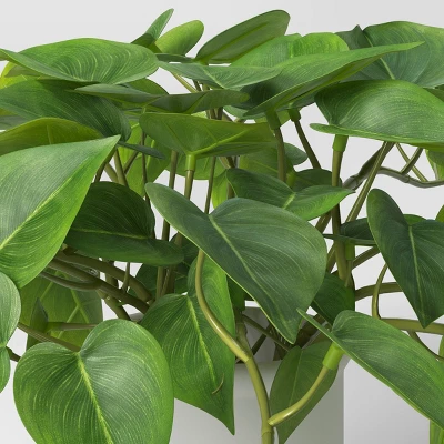 14" X 28" Artificial Pothos Plant In Pot - Threshold™ 2 14" X 28" Artificial Pothos Plant In Pot - Threshold™ - Image 2
