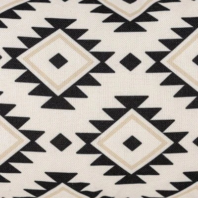 14X22 Inch Hand Woven Southwest Geo Outdoor Pillow Polyester With Polyester Fill By Foreside Home & Garden 2 14X22 Inch Hand Woven Southwest Geo Outdoor Pillow Polyester With Polyester Fill By Foreside Home & Garden - Image 2