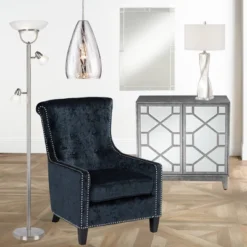 360 Lighting 3 In 1 Modern Torchiere Floor Lamp With Side Lights 70" Tall Brushed Nickel White Glass Shades For Living Room Reading Bedroom House Home -Home Decor Series Store GUEST 68f4dabb 506d 4236 ac6c 7aec0e3f8141