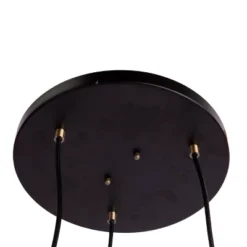 7" - 60" Renee 3 Cluster Pendant Light Black - Aiden Lane -Home Decor Series Store GUEST 6904742e 46dd 4d5f ae60 fc87f978a1f3