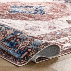 NuLOOM Eliza Machine Washable Traditional Medallion Area Rug -Home Decor Series Store GUEST 6c317bd2 bdfa 4234 8a64 37217b1cf167