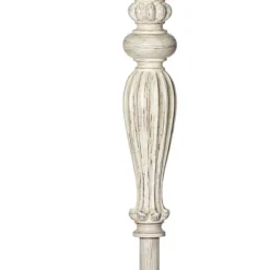 360 Lighting Vintage Shabby Chic Floor Lamp 60" Tall Antique White Cream Scallop Fabric Dome Shade Fringe For Living Room Reading Bedroom 11 360 Lighting Vintage Shabby Chic Floor Lamp 60" Tall Antique White Cream Scallop Fabric Dome Shade Fringe For Living Room Reading Bedroom -Home Decor Series Store GUEST 6c783a61 c0f3 4f43 92cb da94f6c47b39