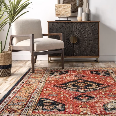 NuLoom Indoor/Outdoor Transitional Floral Jane Area Rug 7 NuLoom Indoor/Outdoor Transitional Floral Jane Area Rug - Image 7