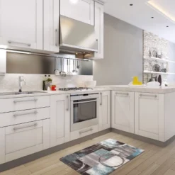 World Rug Gallery Contemporary Abstract Circles Anti Fatigue Standing Mat -Home Decor Series Store GUEST 7023746e 9257 4a36 8736 05fbe7a3c979