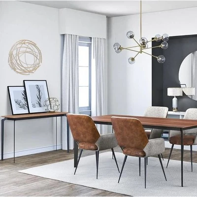 LuxenHome Gold Metal Abstract Swirl Round Wall Decor 5 LuxenHome Gold Metal Abstract Swirl Round Wall Decor - Image 5