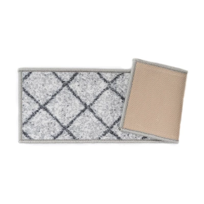 World Rug Gallery Contemporary Trellis Non-Slip Stair Treads 2 World Rug Gallery Contemporary Trellis Non-Slip Stair Treads - Image 2