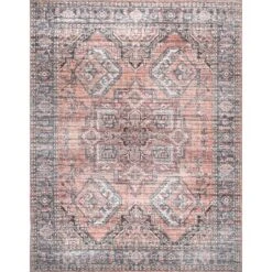NuLOOM Maple Machine Washable Floral Medallion Area Rug -Home Decor Series Store GUEST 70968ba7 8afa 40e2 9ab0 89f0c7061692
